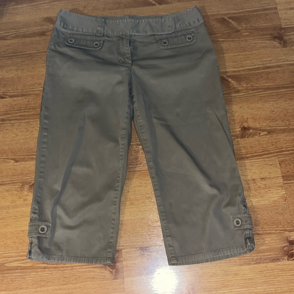 Brown culottes-style An Taylor cargo pants